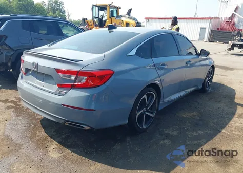 2021 Honda Accord Sport Se из США, поврежденный, VIN 1HGCV1F46MA118361